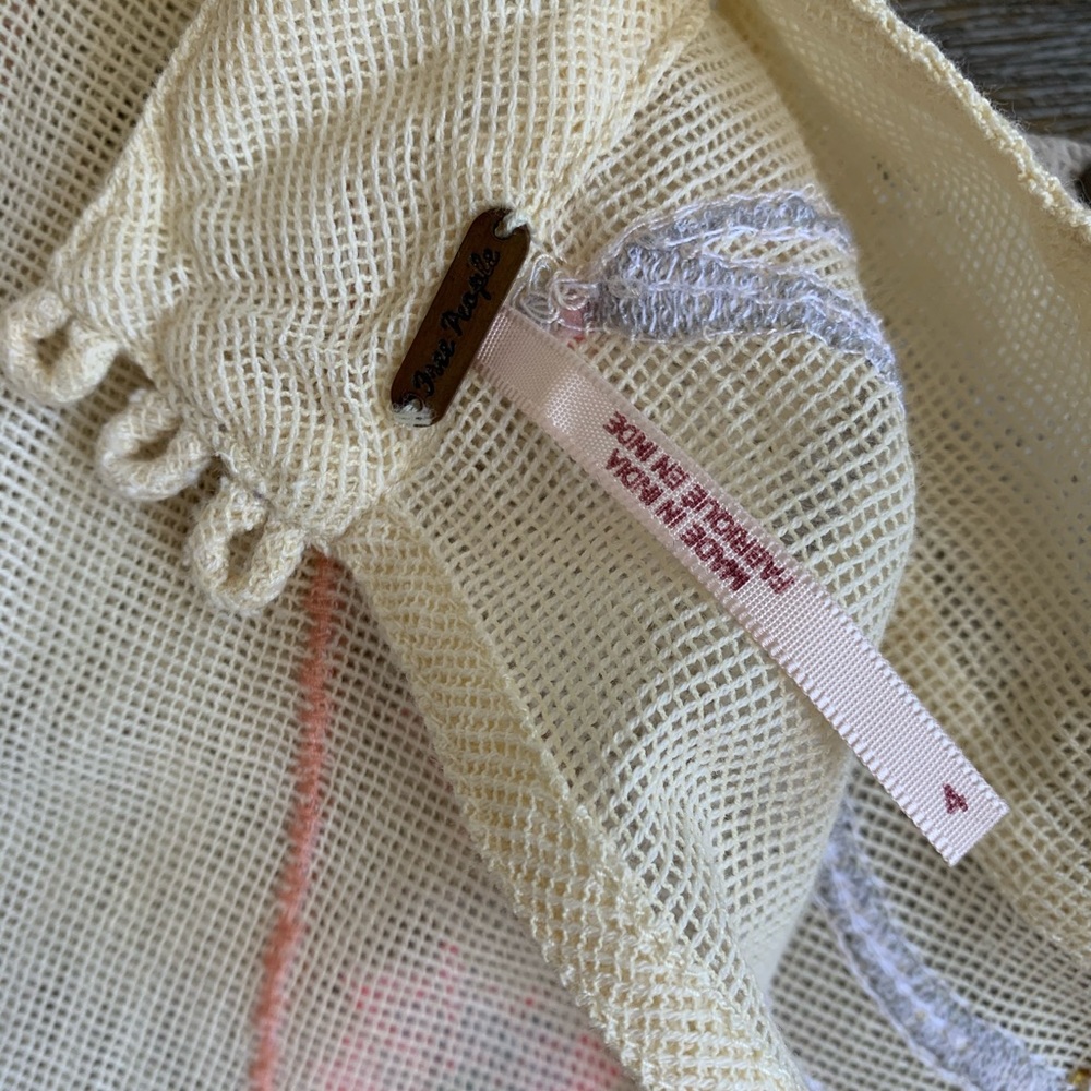 Free People Casual Dures Cream Riviera. - Picture 10 of 12